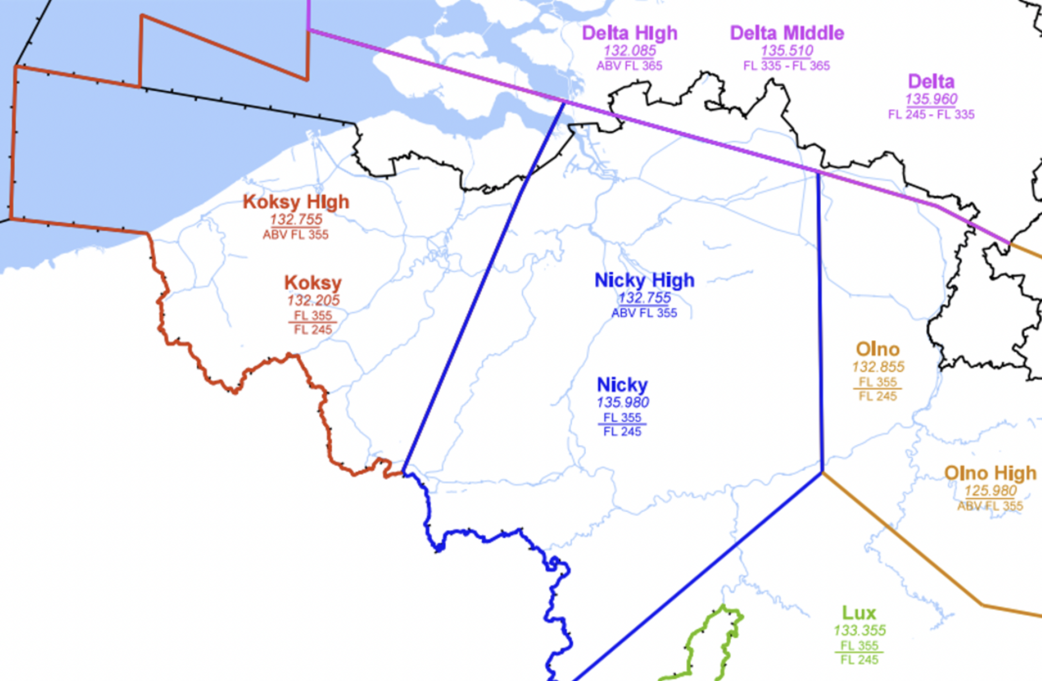 Maastricht Upper Area Control Centre Delta Scanner Zeeland